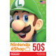 Nintendo eShop Prepaid Card $50 [US]